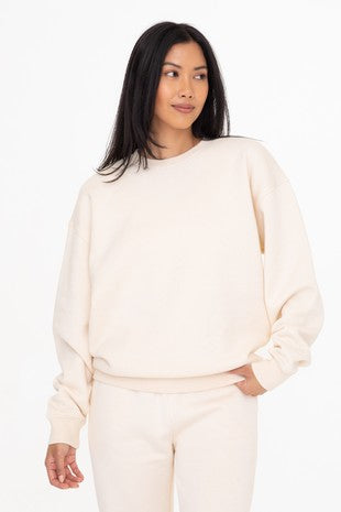 Oversized Fleece Sweatshirt